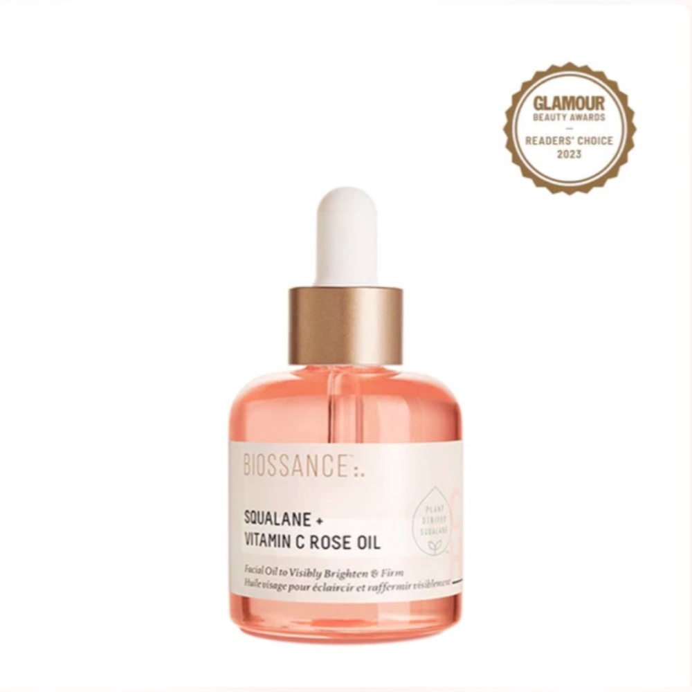 BIOSSANCE SQUALANE + VITAMIN C ROSE OIL 12 mL
